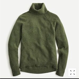 J Crew Cozy Olive Green Sweater S